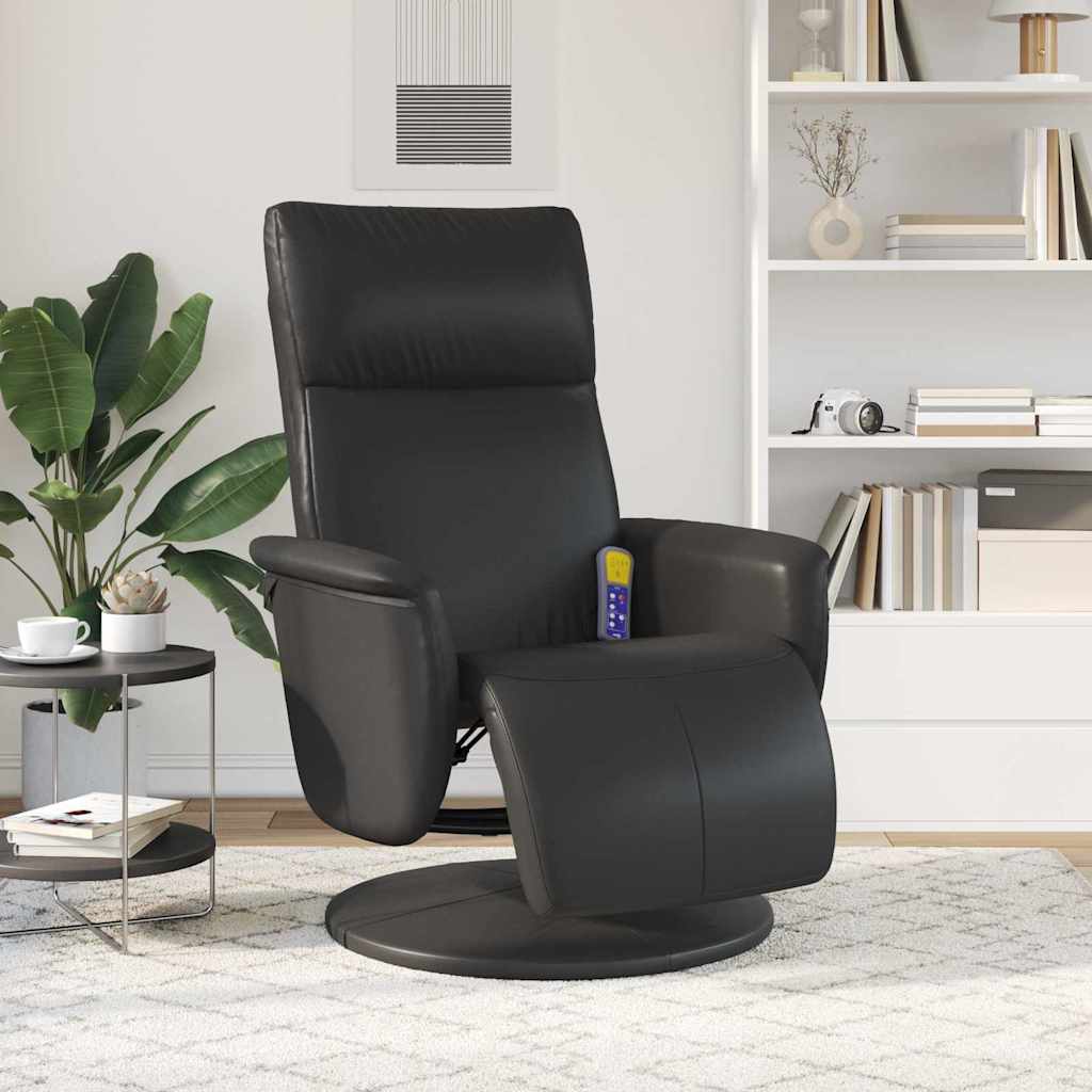 Massage Recliner Stoel 71 X 90 X 105 Cm Nep Leer