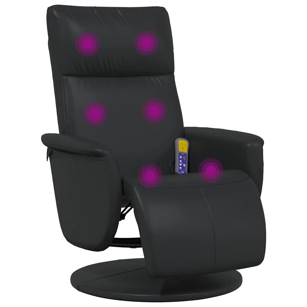 Massage Recliner Stoel 71 X 90 X 105 Cm Nep Leer