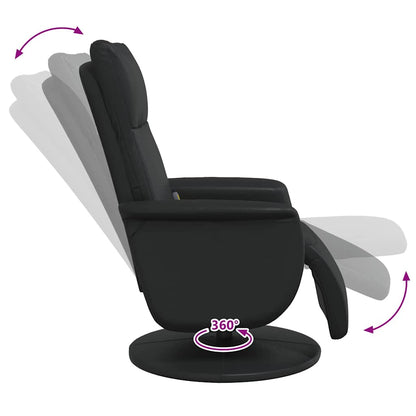 Massage Recliner Stoel 71 X 90 X 105 Cm Nep Leer
