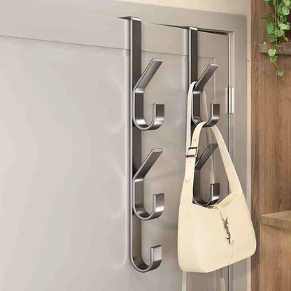 Easy Installation Door Hook-Strong Metal Coat Rack, Suitable for Clothes, Hats and Bags-Space Saving Design, Suitable for Home