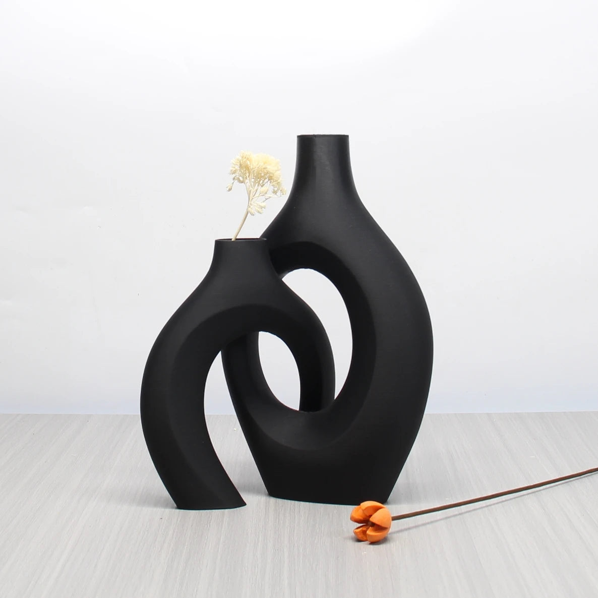A Set of Bohemian Style Art Vases, Home Decoration Vases