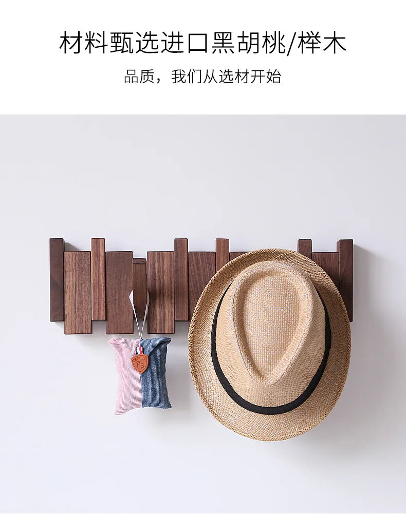 Walnut Coat Racks