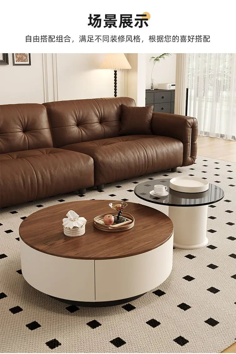 Japanese Antique Coffee Tables Round