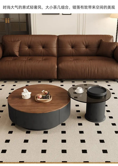 Japanese Antique Coffee Tables Round
