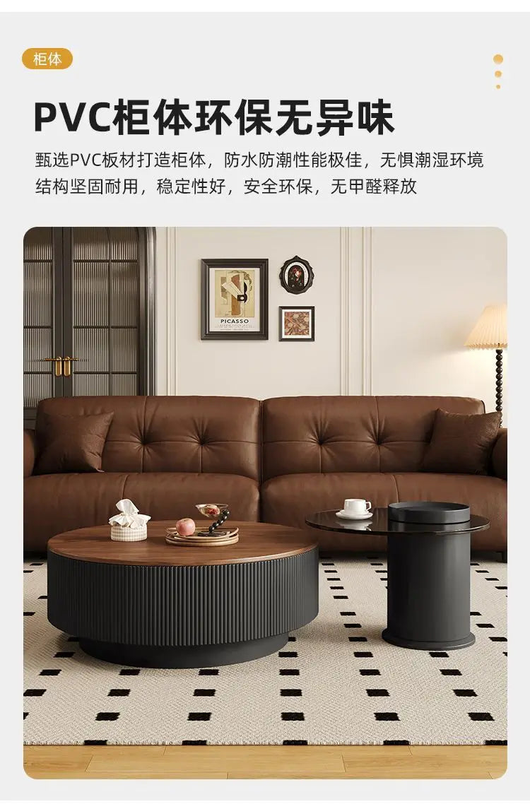 Japanese Antique Coffee Tables Round