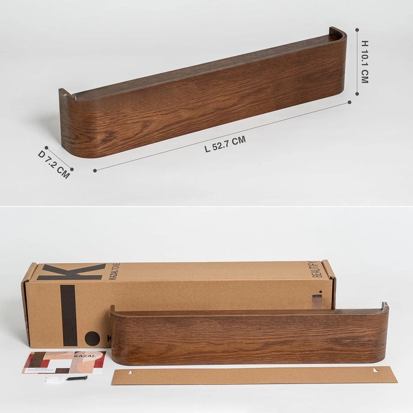 Walnut Wall Hanger, Entrance Clothes Hanger, Wall Coat Hook, Veneer Hanger, Wall Hanger Clothing Rack Stand Garment Rack
