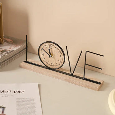 Decoration Desktop Clock home, love