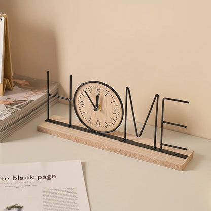 Decoration Desktop Clock home, love