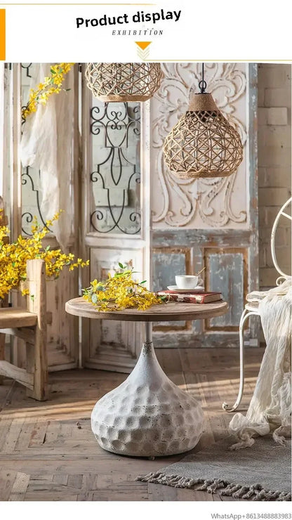 American Retro Small Round Table