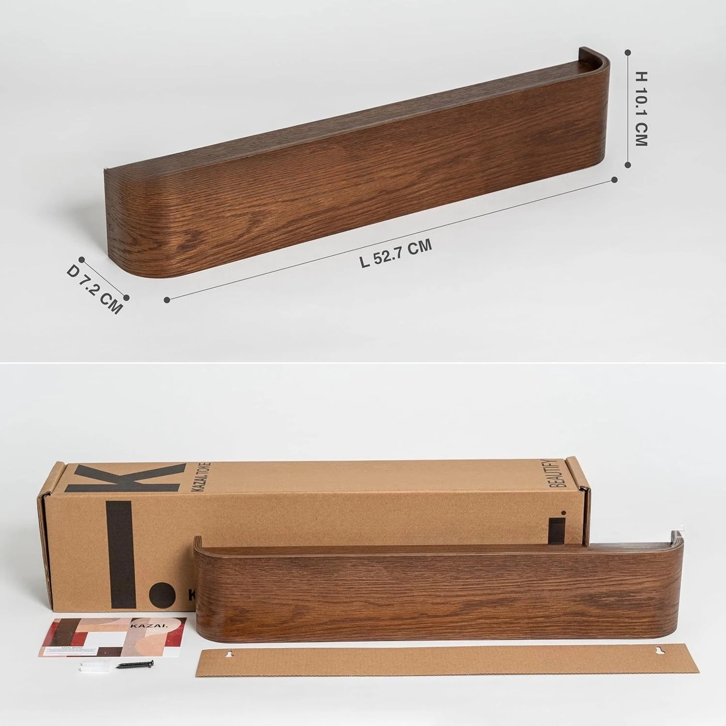 Walnut Wall Hanger, Entrance Clothes Hanger, Wall Coat Hook, Veneer Hanger, Wall Hanger Clothing Rack Stand Garment Rack