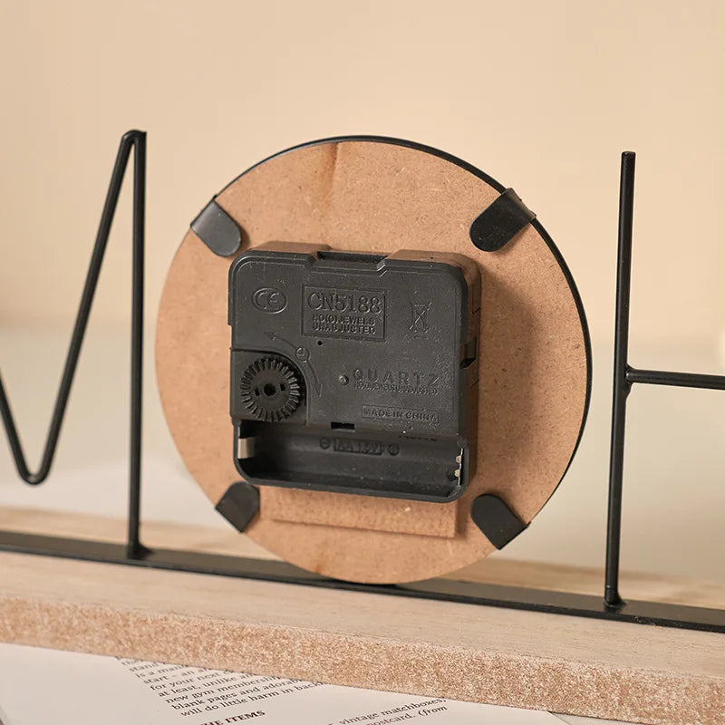 Decoration Desktop Clock home, love