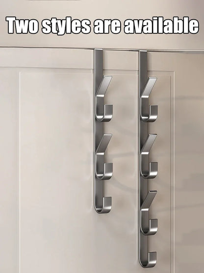 Easy Installation Door Hook-Strong Metal Coat Rack, Suitable for Clothes, Hats and Bags-Space Saving Design, Suitable for Home