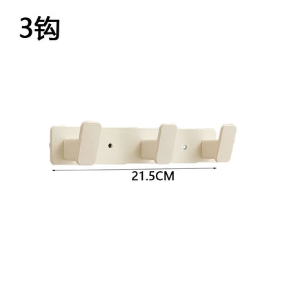 Coat Hook Wall Rack Hanger - Black Coat Rack with Hooks Wall Hooks for Hanging Hat Key Bag Towel Wall Mount Coat Rack