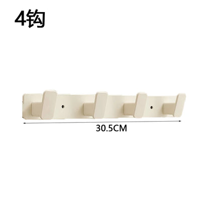 Coat Hook Wall Rack Hanger - Black Coat Rack with Hooks Wall Hooks for Hanging Hat Key Bag Towel Wall Mount Coat Rack