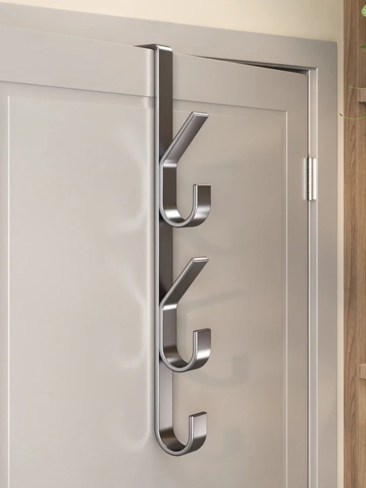 Easy Installation Door Hook-Strong Metal Coat Rack, Suitable for Clothes, Hats and Bags-Space Saving Design, Suitable for Home
