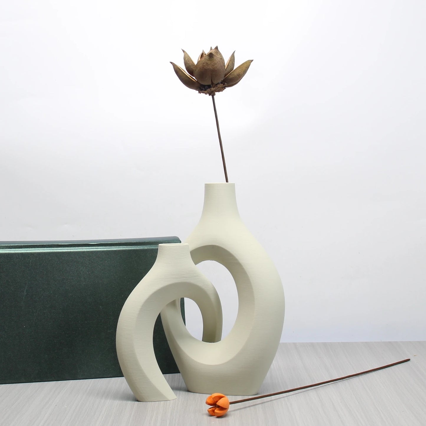A Set of Bohemian Style Art Vases, Home Decoration Vases