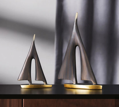 Smooth Sailing Sailboat Home Decoration