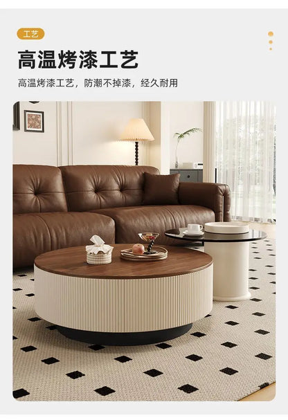 Japanese Antique Coffee Tables Round