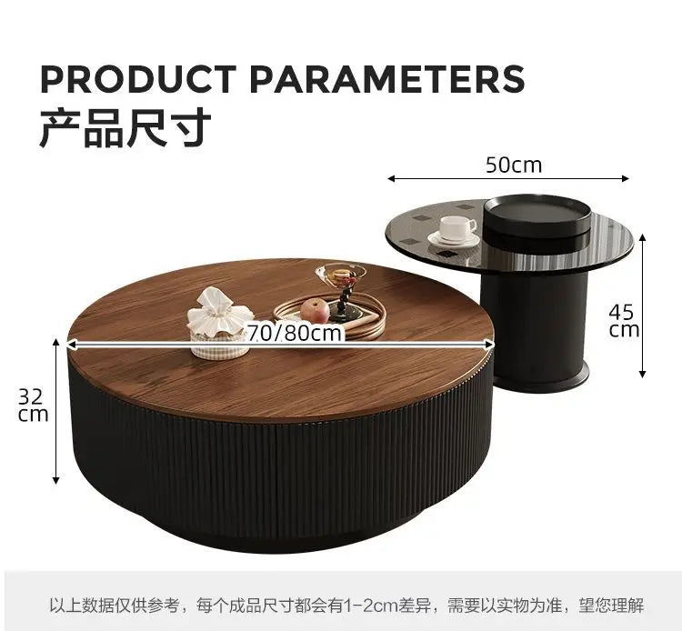 Japanese Antique Coffee Tables Round