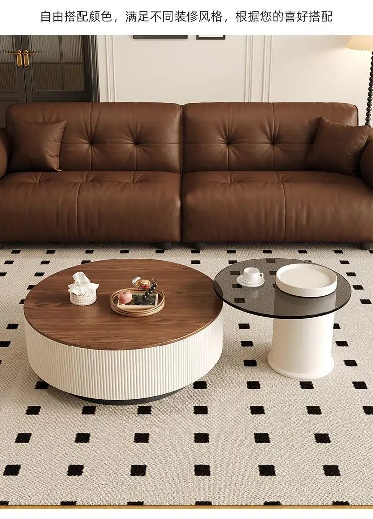 Japanese Antique Coffee Tables Round