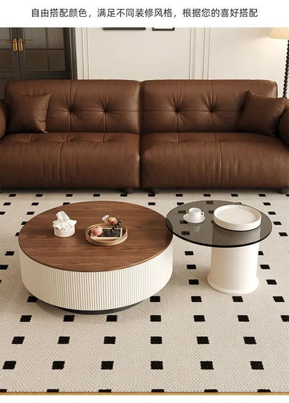 Japanese Antique Coffee Tables Round