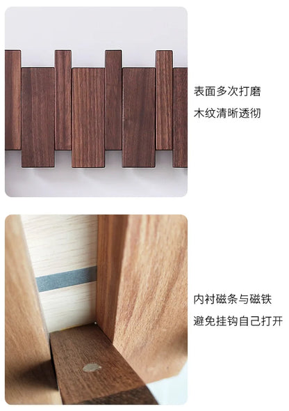 Walnut Coat Racks