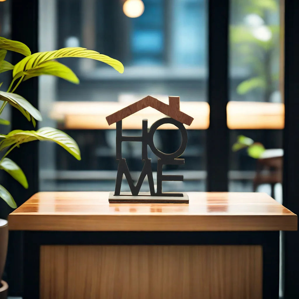 HOME, LOVE Wooden Decorations