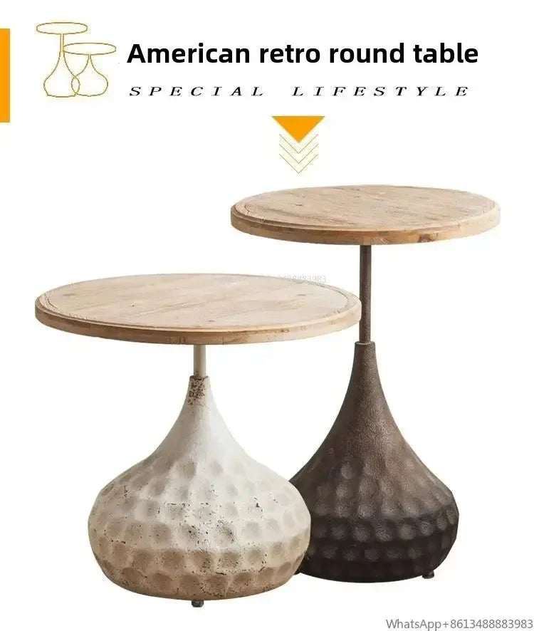 American Retro Small Round Table