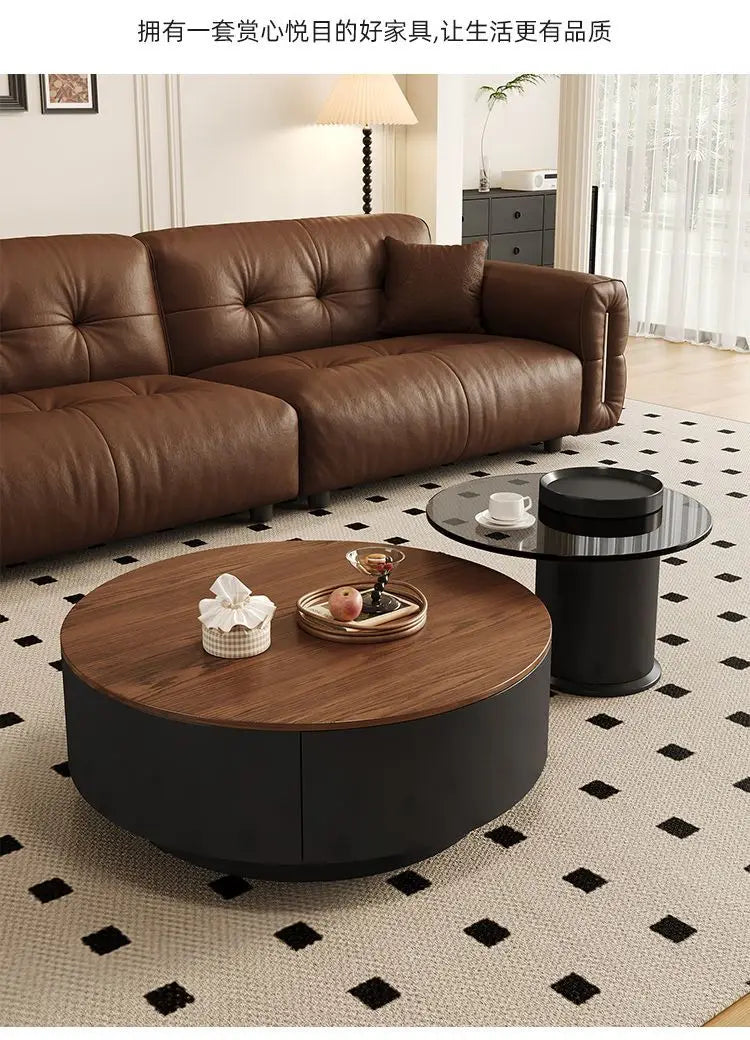 Japanese Antique Coffee Tables Round