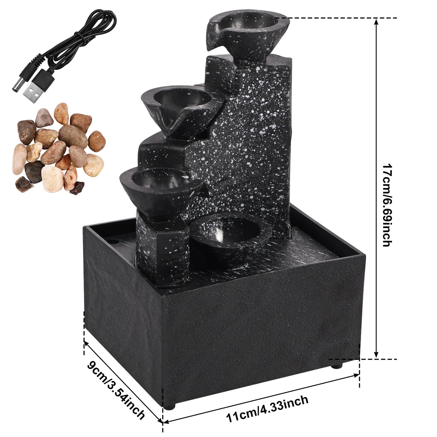 Desktop Waterfall Decoration