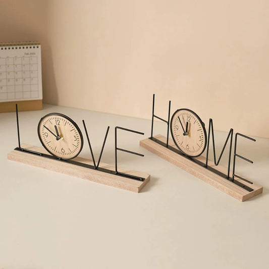 Decoration Desktop Clock home, love