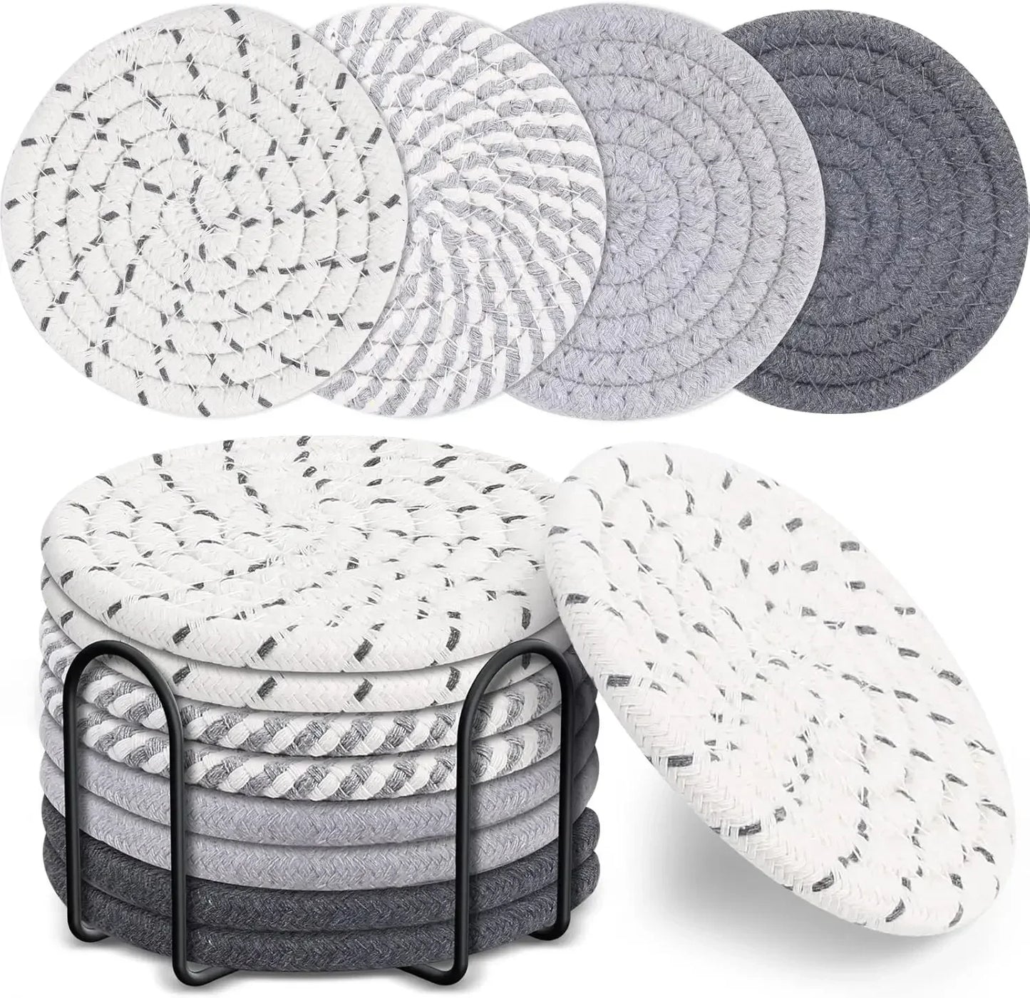 8-Piece Set Absorbent Coasters