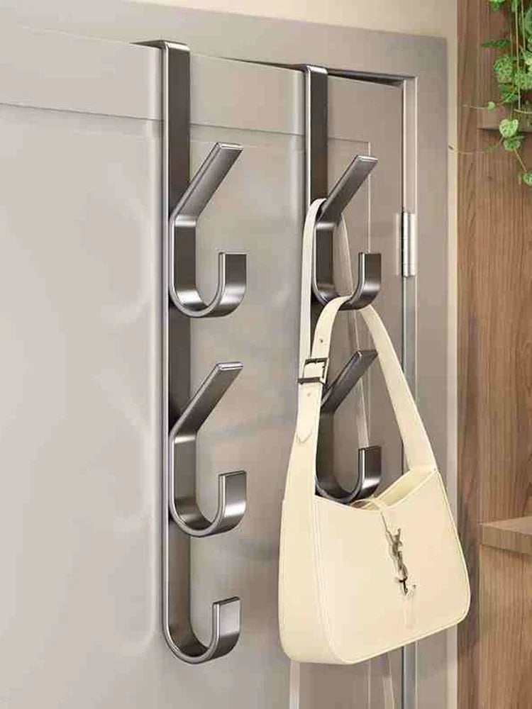 Easy Installation Door Hook-Strong Metal Coat Rack, Suitable for Clothes, Hats and Bags-Space Saving Design, Suitable for Home