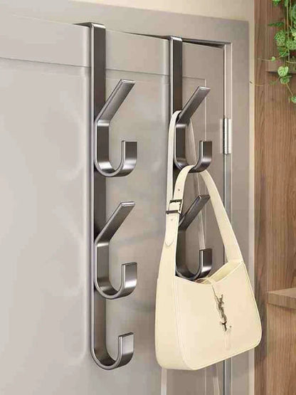 Easy Installation Door Hook-Strong Metal Coat Rack, Suitable for Clothes, Hats and Bags-Space Saving Design, Suitable for Home