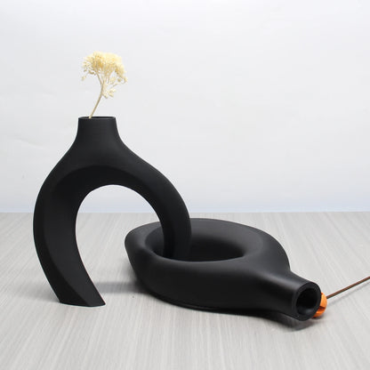 A Set of Bohemian Style Art Vases, Home Decoration Vases